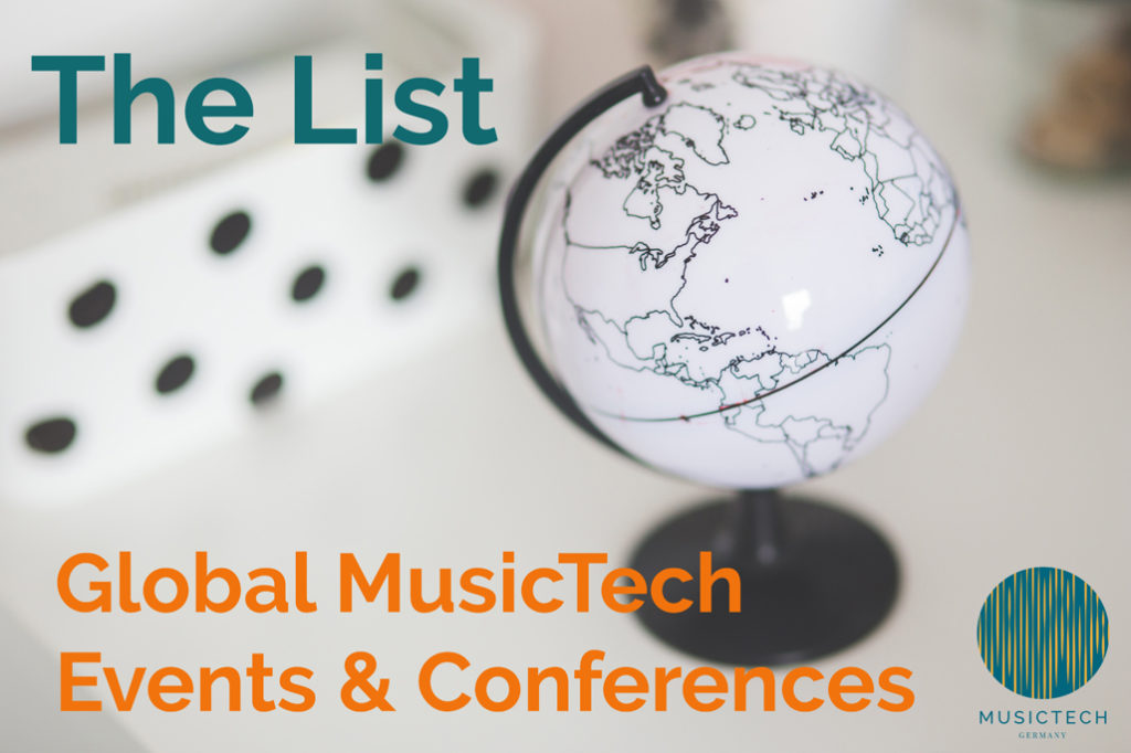 Global Music Tech Events and Conferences